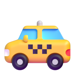 Animiertes Taxi